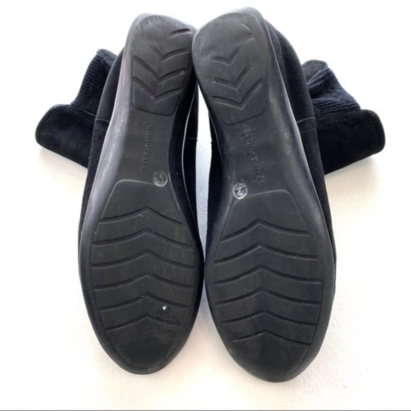 Aquatalia Versa Black Suede Ankle Boots 7 - Picture 5 of 5